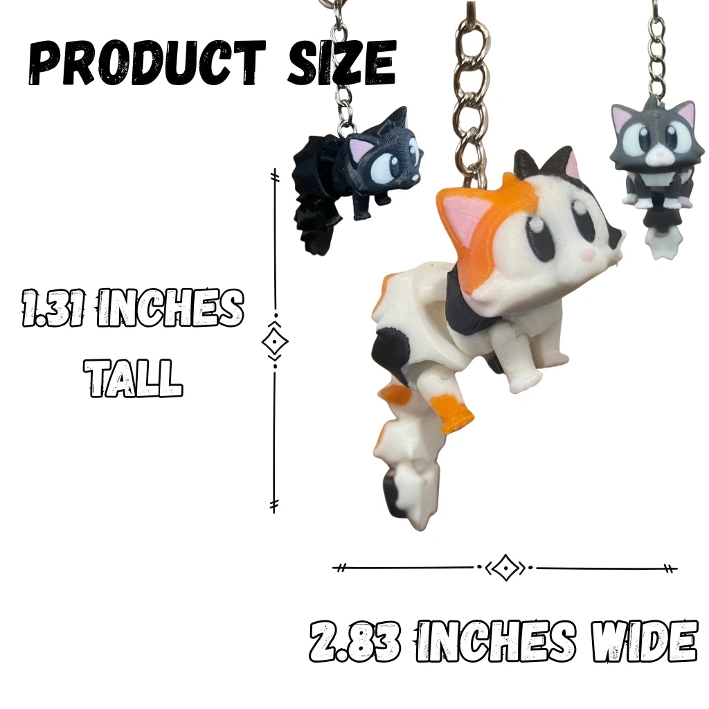 Cute Cat Figure/Keychain
