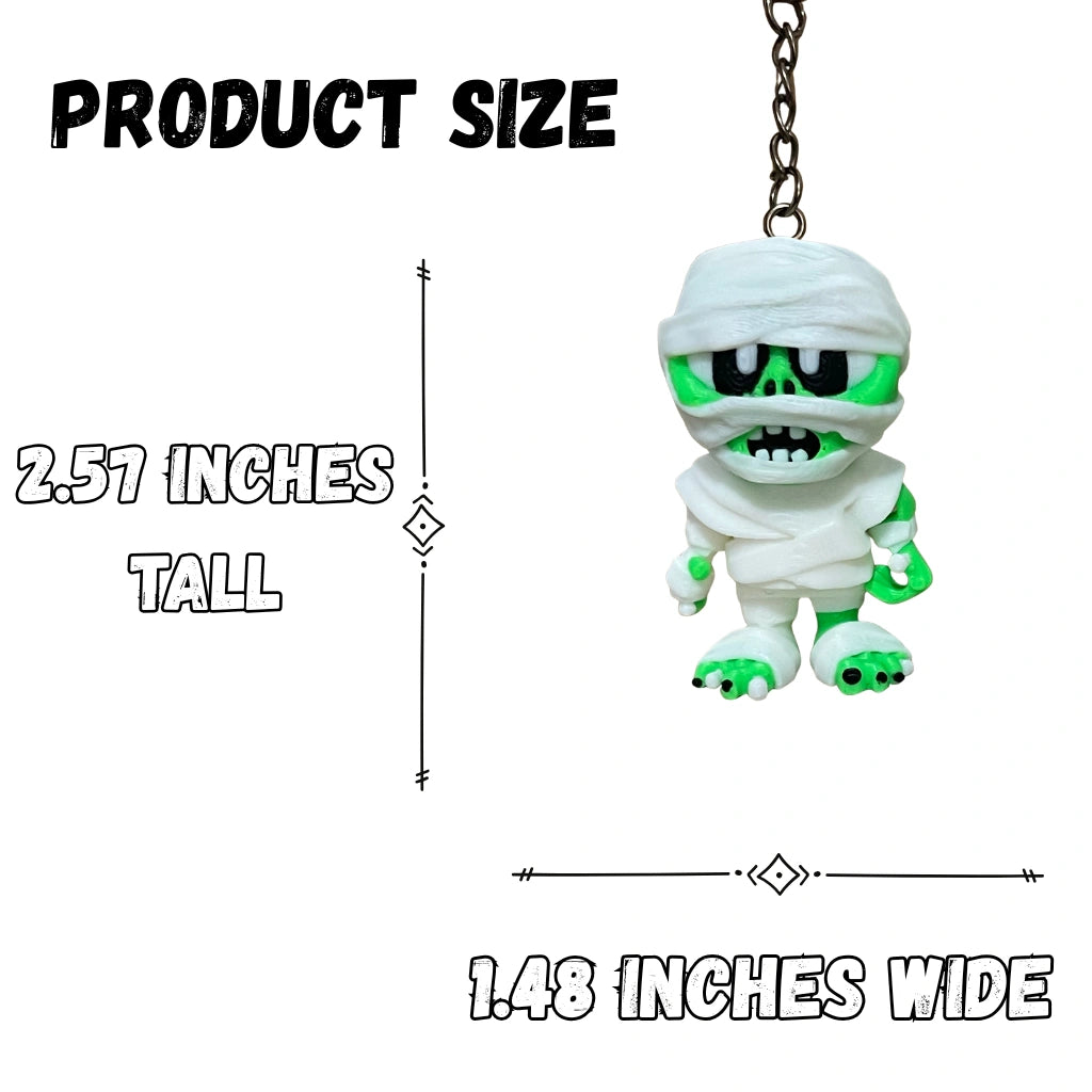 Halloween Mummy Figure/Keychain