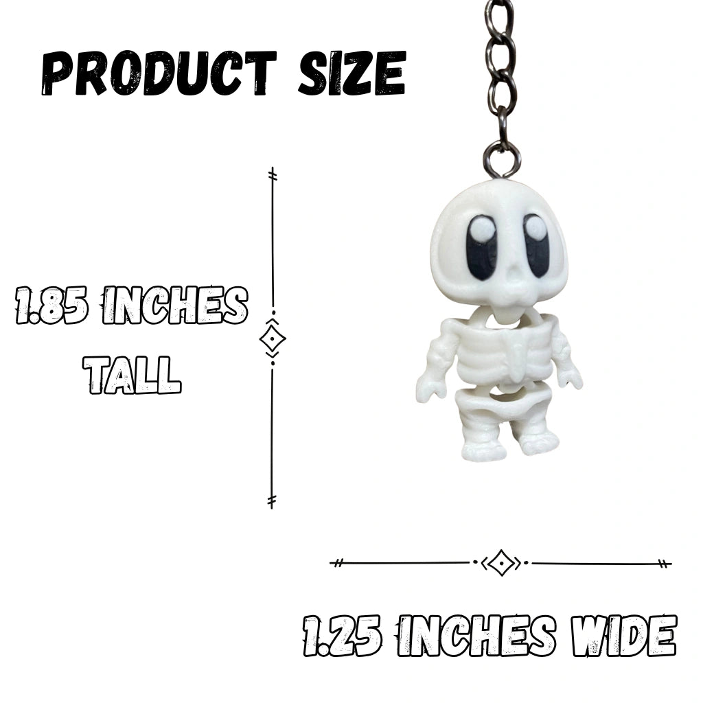 Halloween Skeleton Figure/Keychain