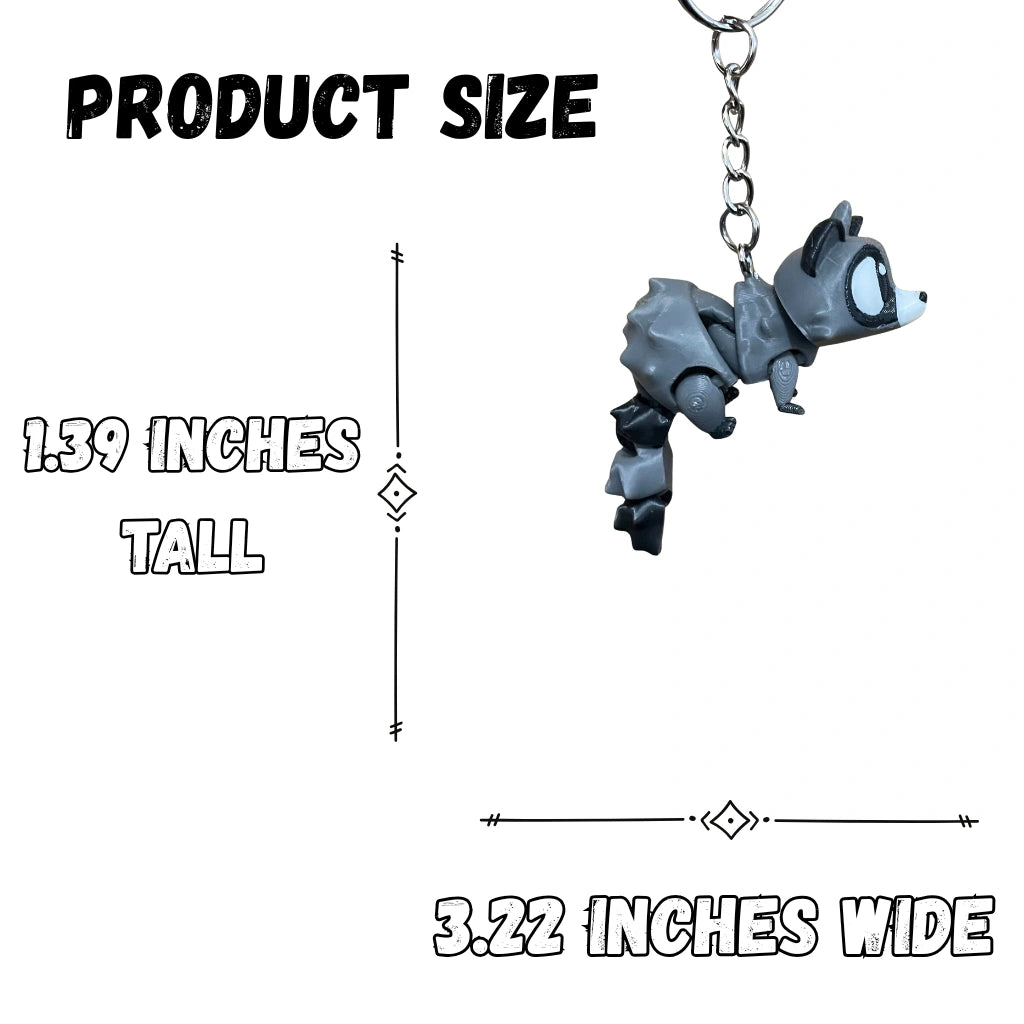Raccoon Figure/Keychain