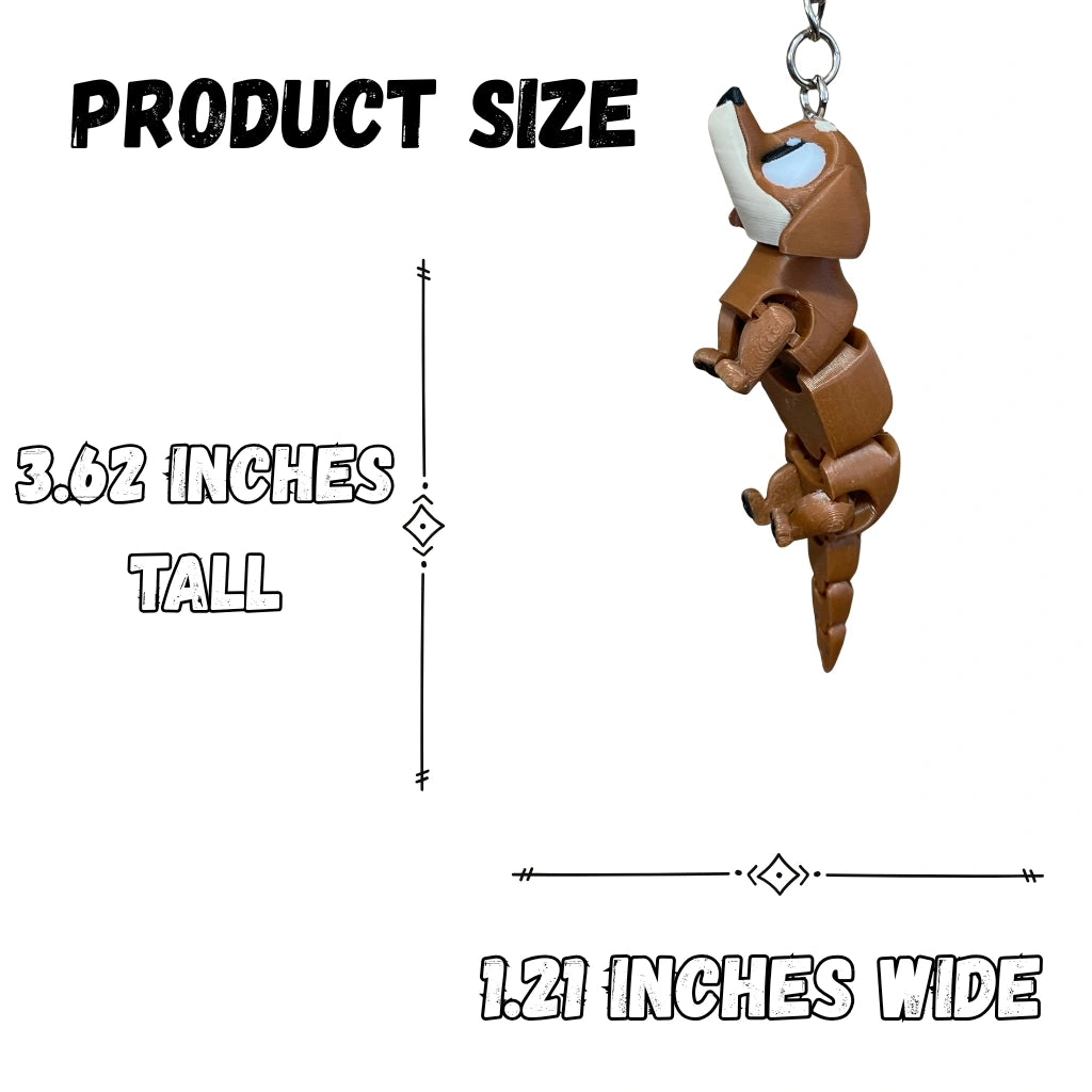 Dachshund Figure/Keychain