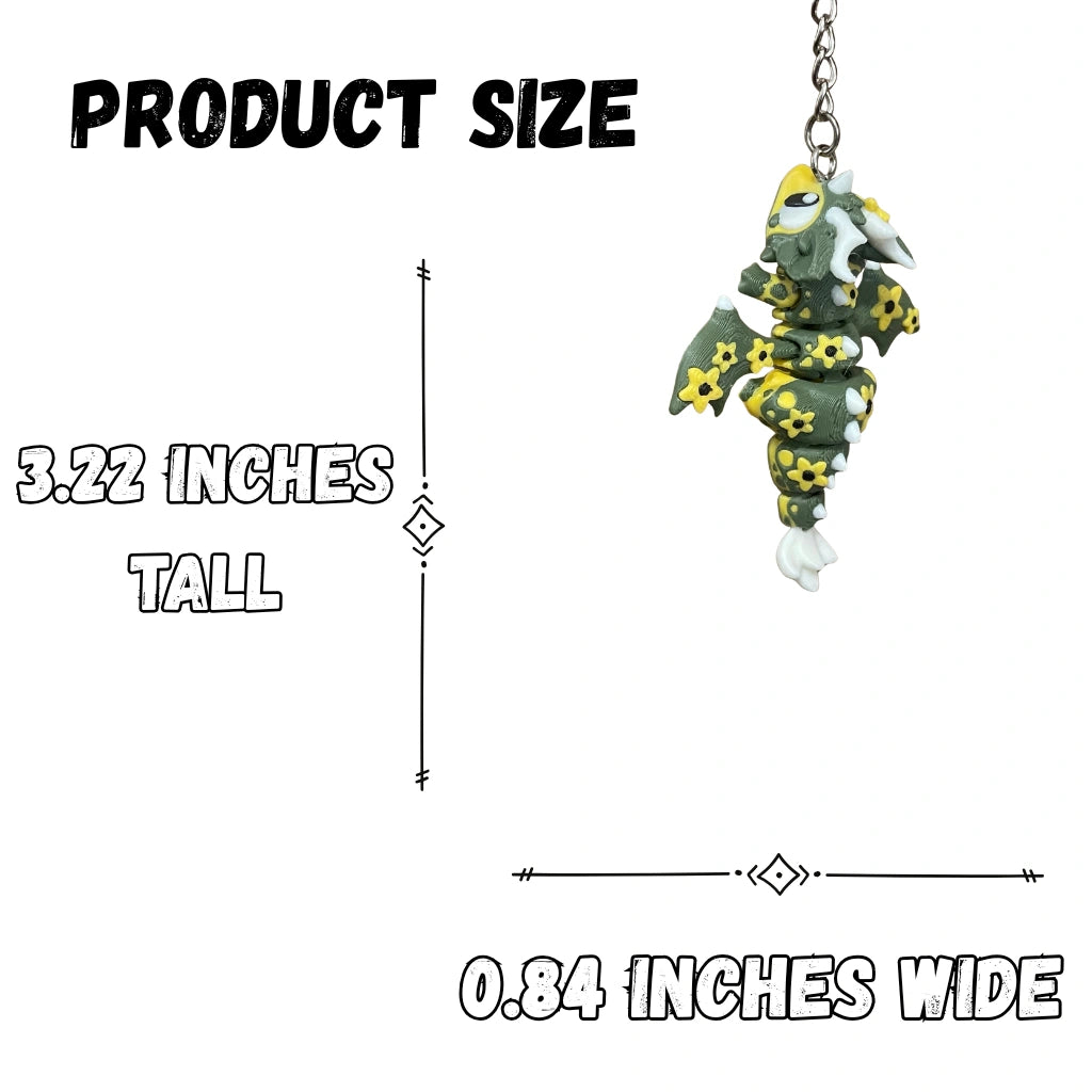 Lily Dragon Figure/Keychain
