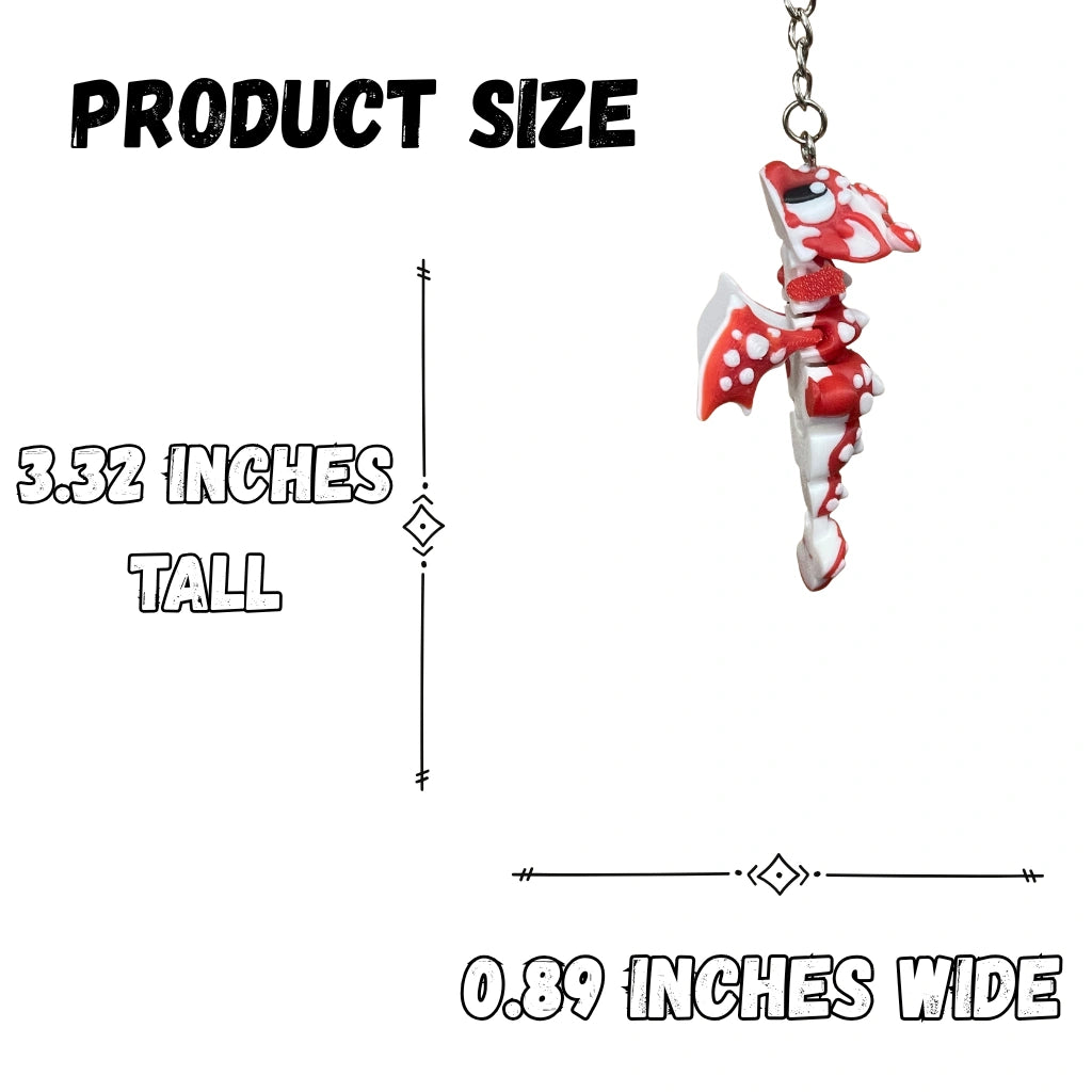 Mushroom Dragon Figure/Keychain