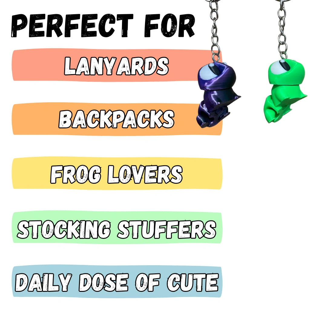 Cute Frog Figure/Keychain