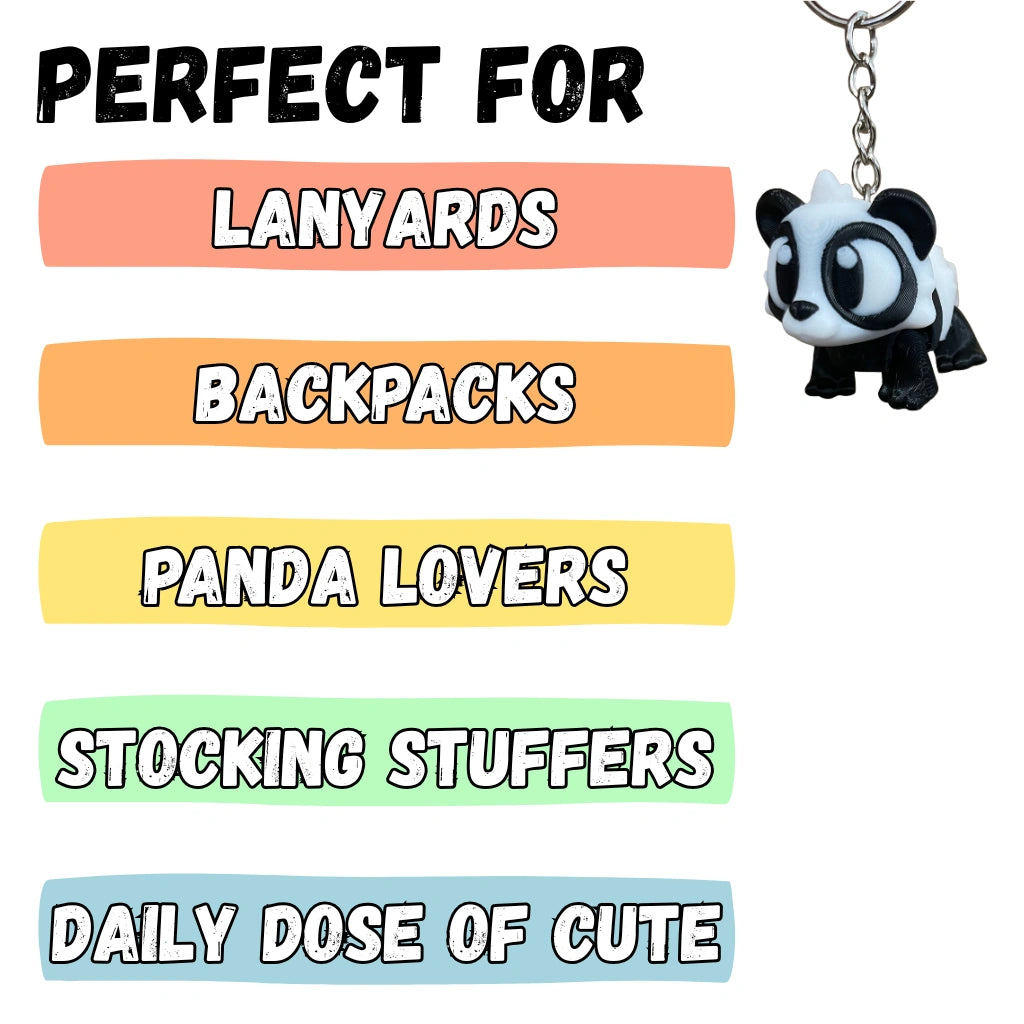 Cute Panda Figure/Keychain