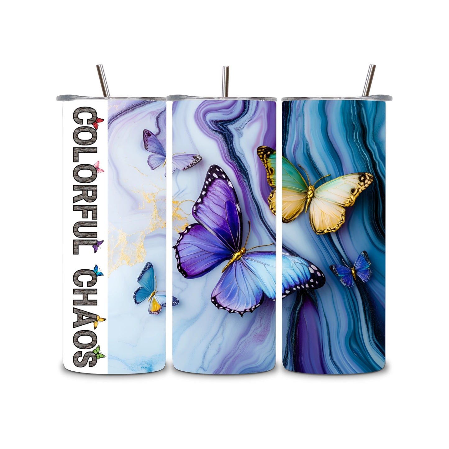 Butterflies #10 - 20oz Tumbler