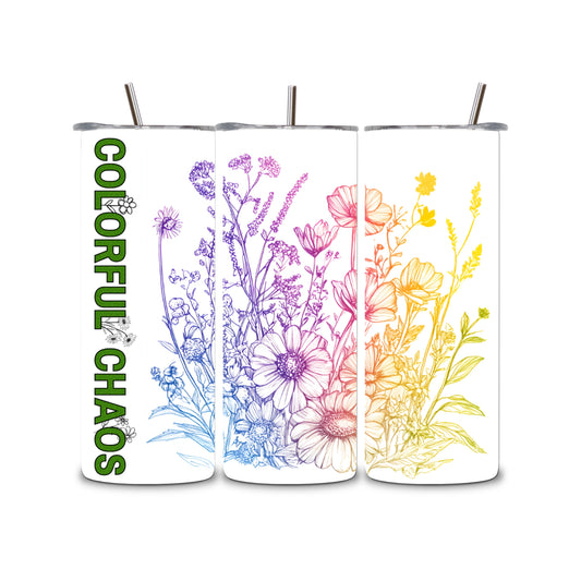 Flowers #5 - 20oz Tumbler