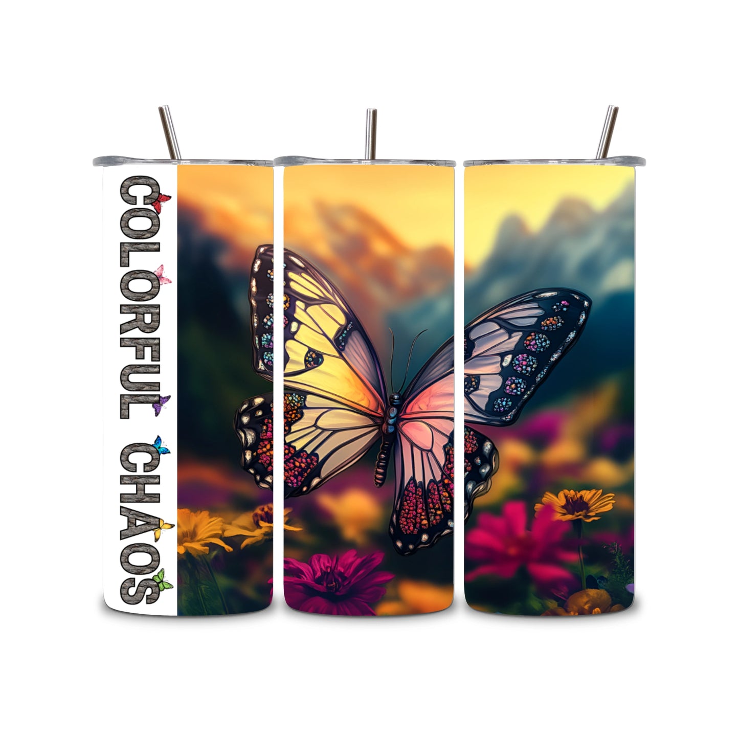 Butterflies #8 - 20oz Tumbler
