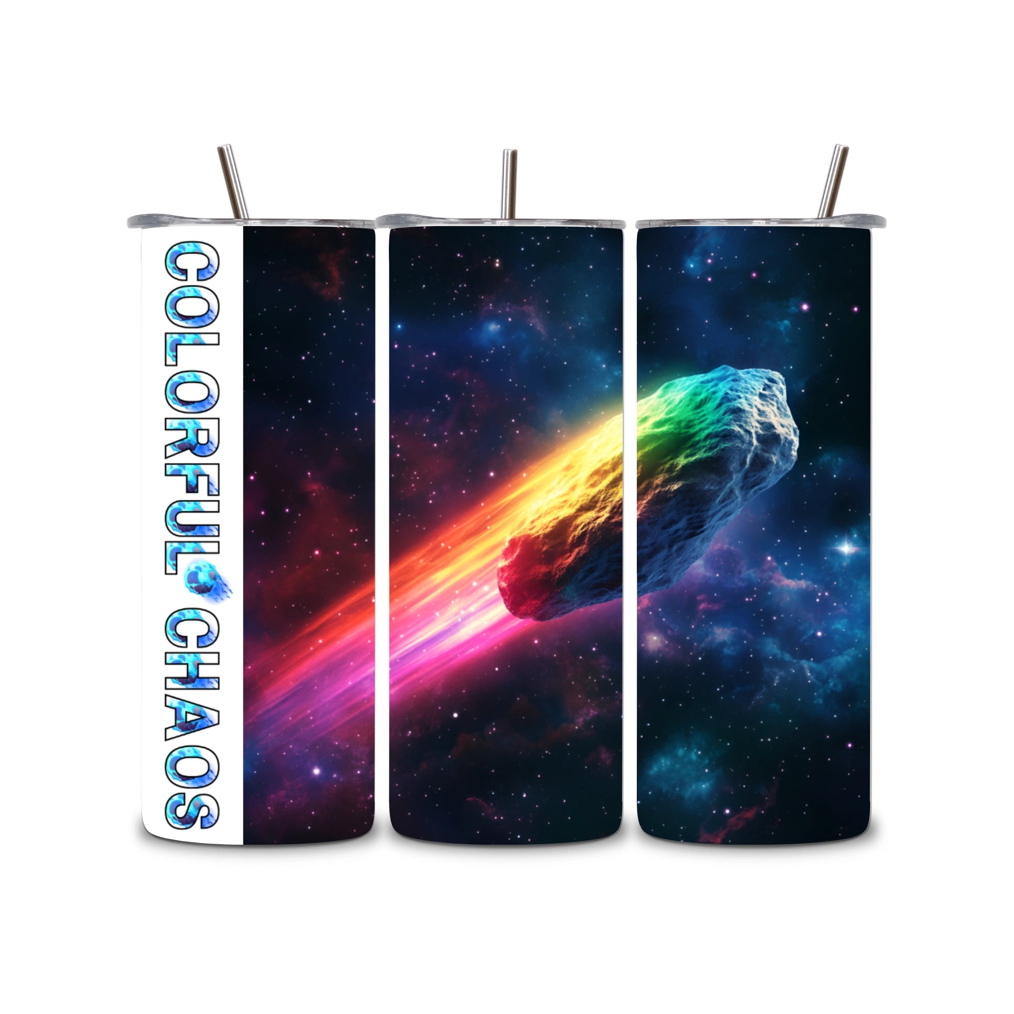 Colorful Chaos 20oz Tumbler - Space Rocks #8