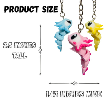 Cute Axolotl Figure/Keychain