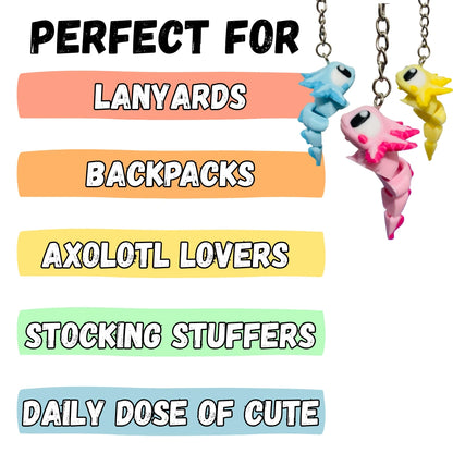 Cute Axolotl Figure/Keychain