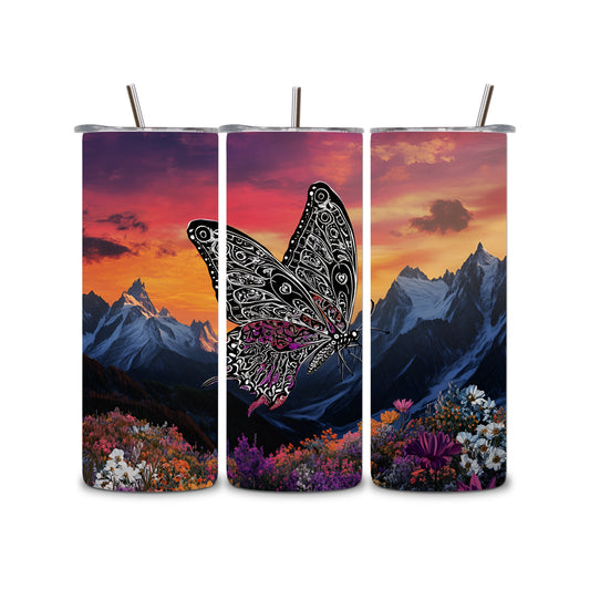 Butterflies #3 - 20oz Tumbler