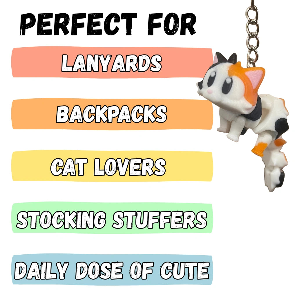 Cute Cat Figure/Keychain