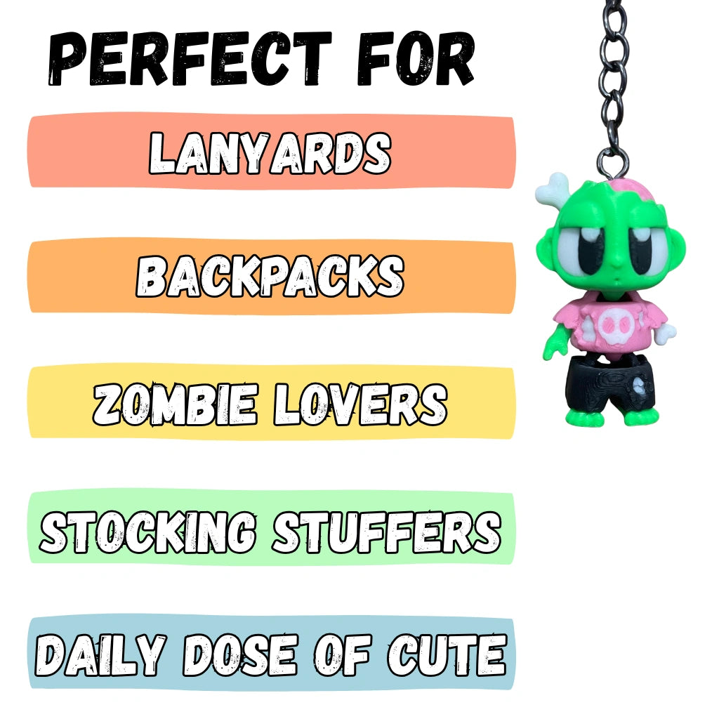 Halloween Zombie Figure/Keychain