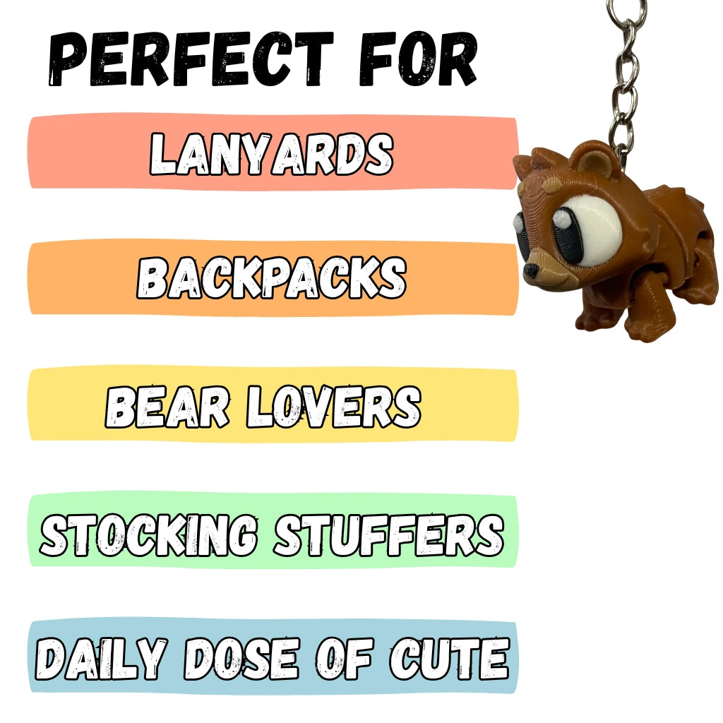 Cute Bear Figure/Keychain