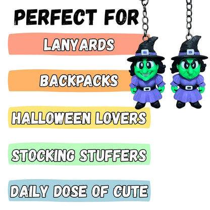 Halloween Witch Figure/Keychain
