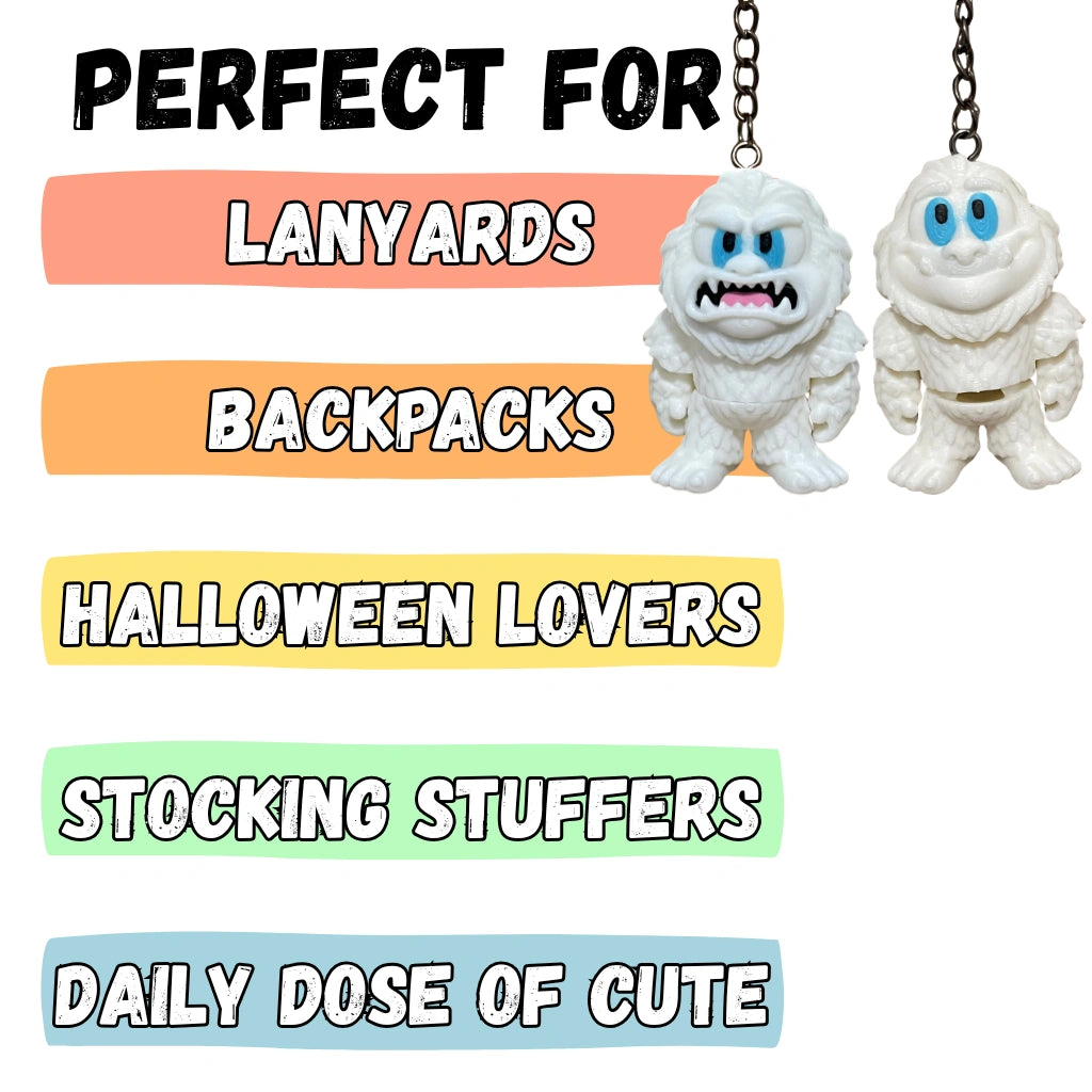 Halloween Yeti Figure/Keychain