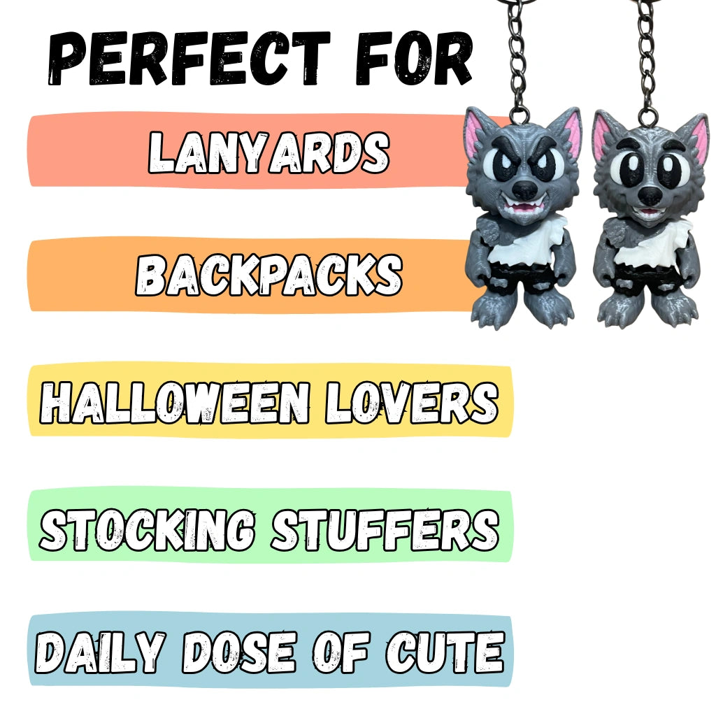 Halloween Werewolf Figure/Keychain