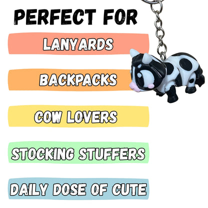 Cute Cow Figure/Keychain