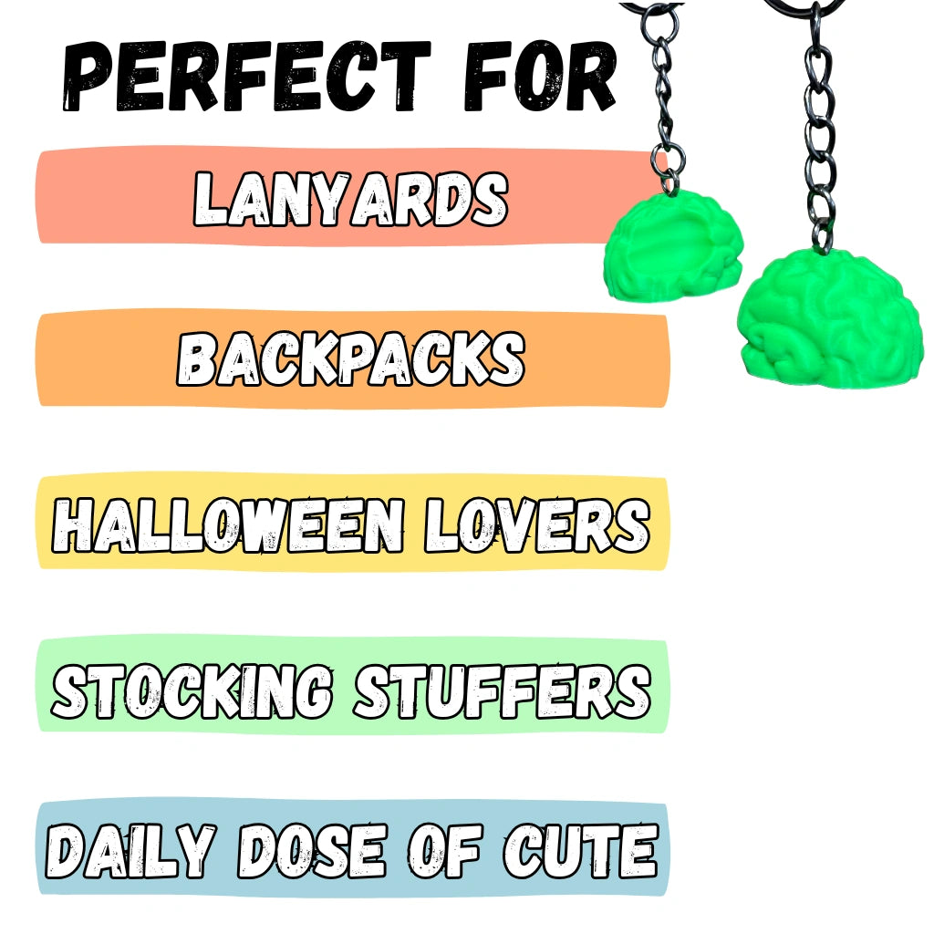 Infected Zombie Brain Figure/Keychain