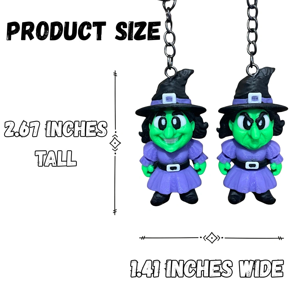Halloween Witch Figure/Keychain
