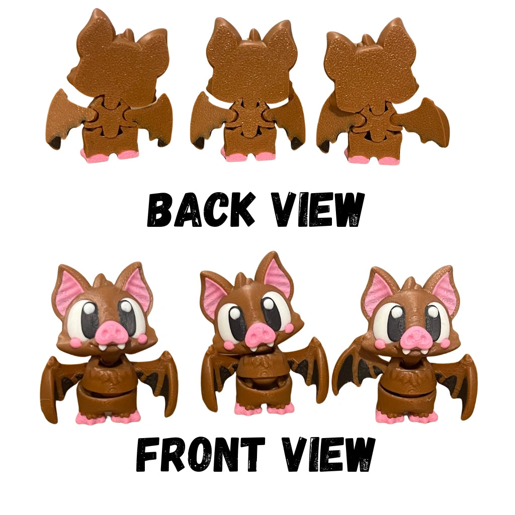 Halloween Vampire Bat Figure/Keychain