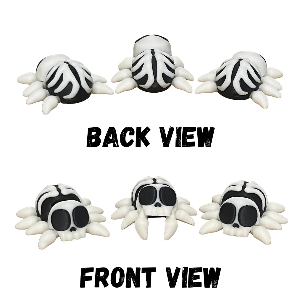 Halloween Skeleton Spider Figure/Keychain