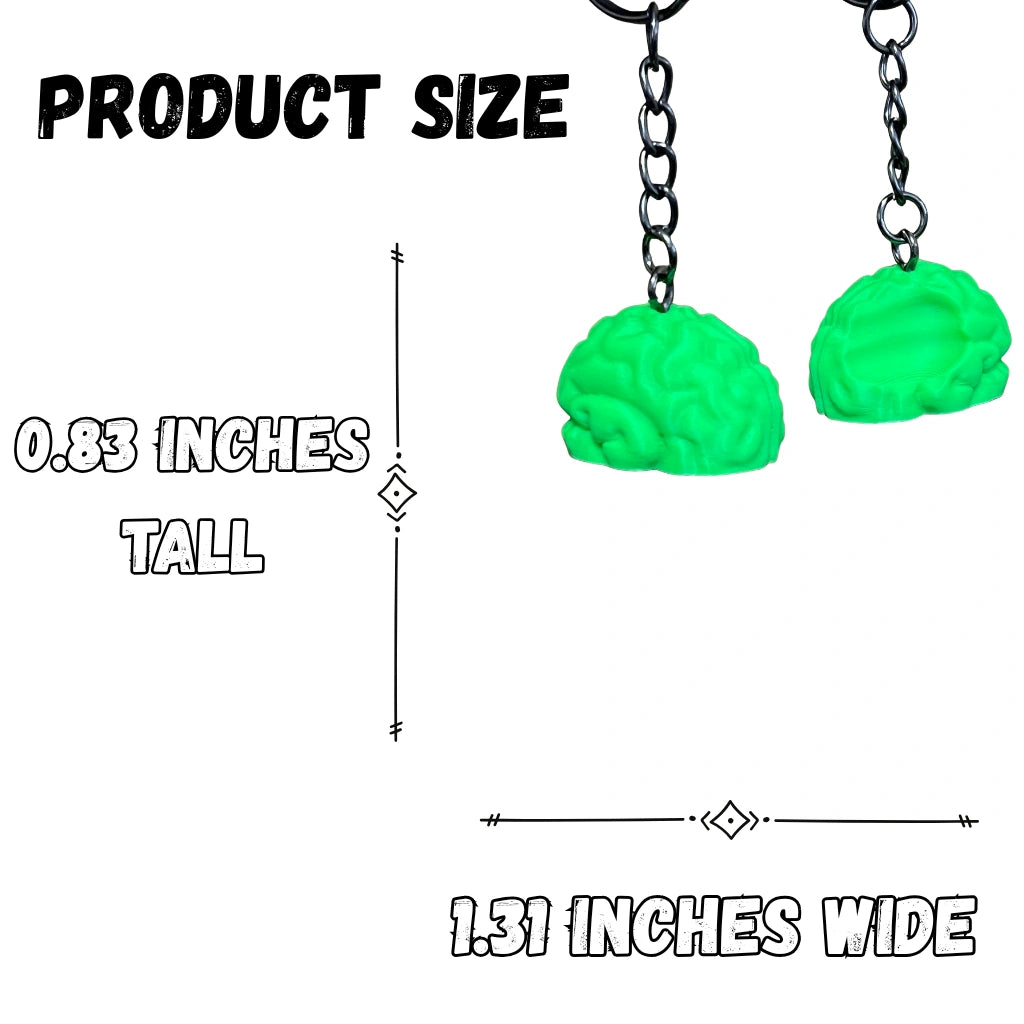 Infected Zombie Brain Figure/Keychain