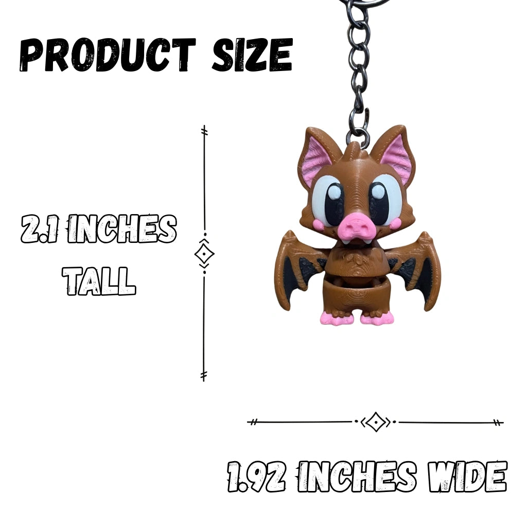 Halloween Vampire Bat Figure/Keychain