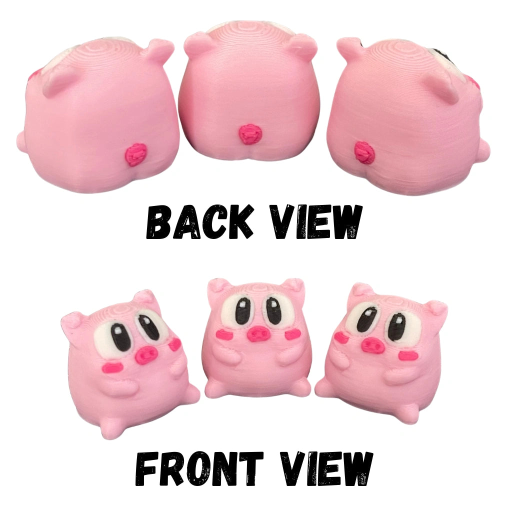 Chunky Pig Figure/Keychain