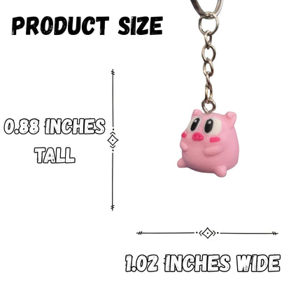 Chunky Pig Figure/Keychain