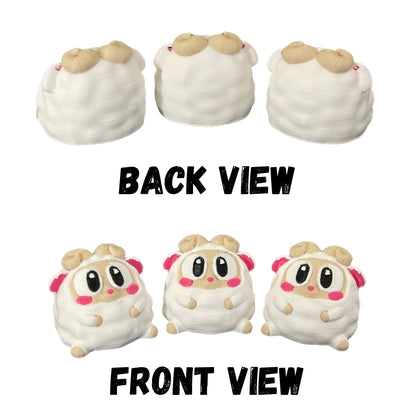 Chunky Sheep Figure/Keychain
