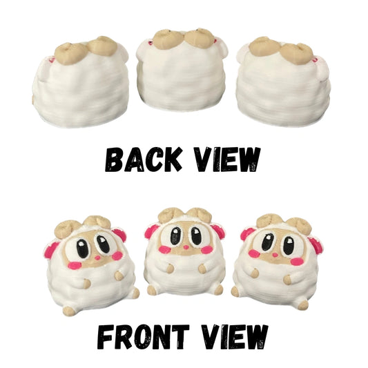 Chunky Sheep Figure/Keychain
