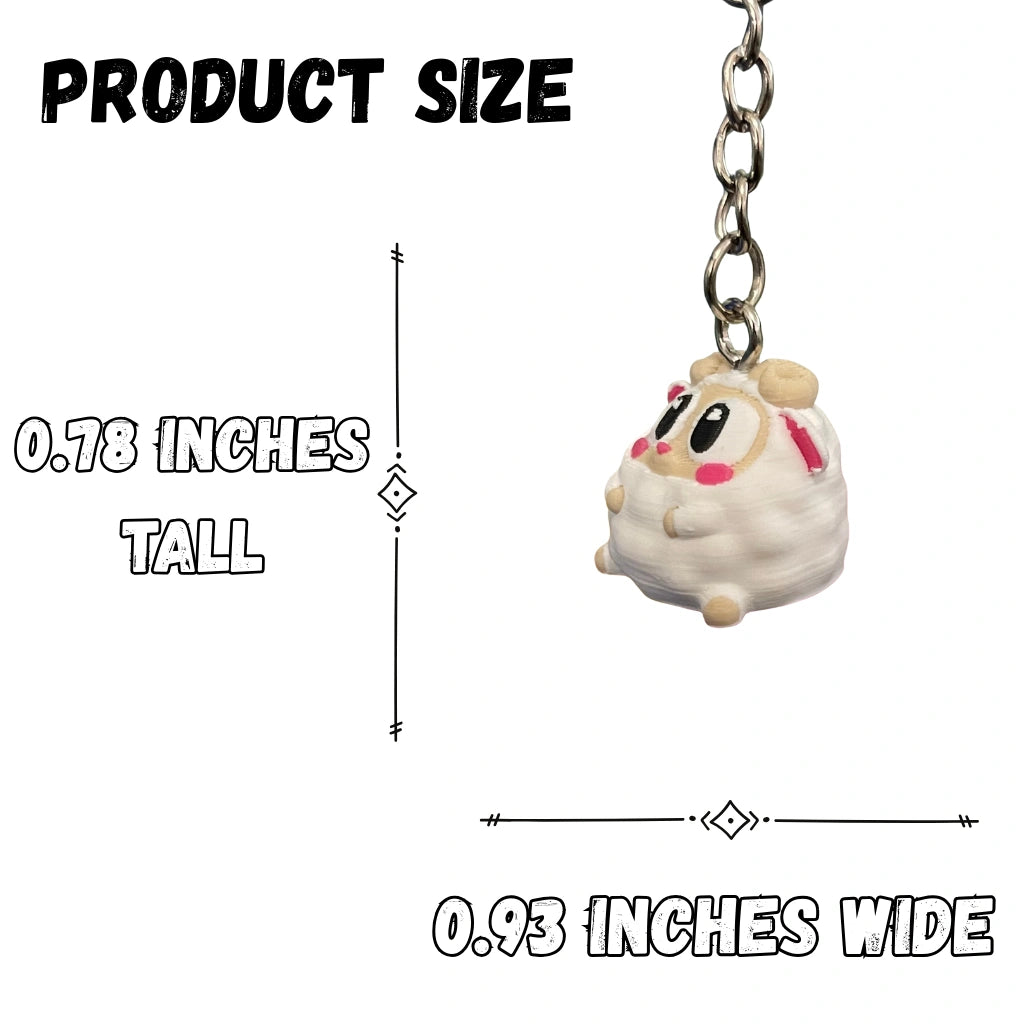 Chunky Sheep Figure/Keychain