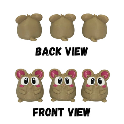 Chunky Mouse Figure/Keychain