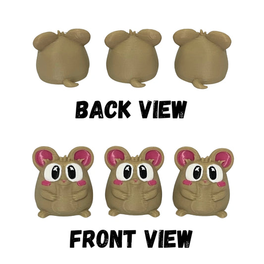 Chunky Mouse Figure/Keychain