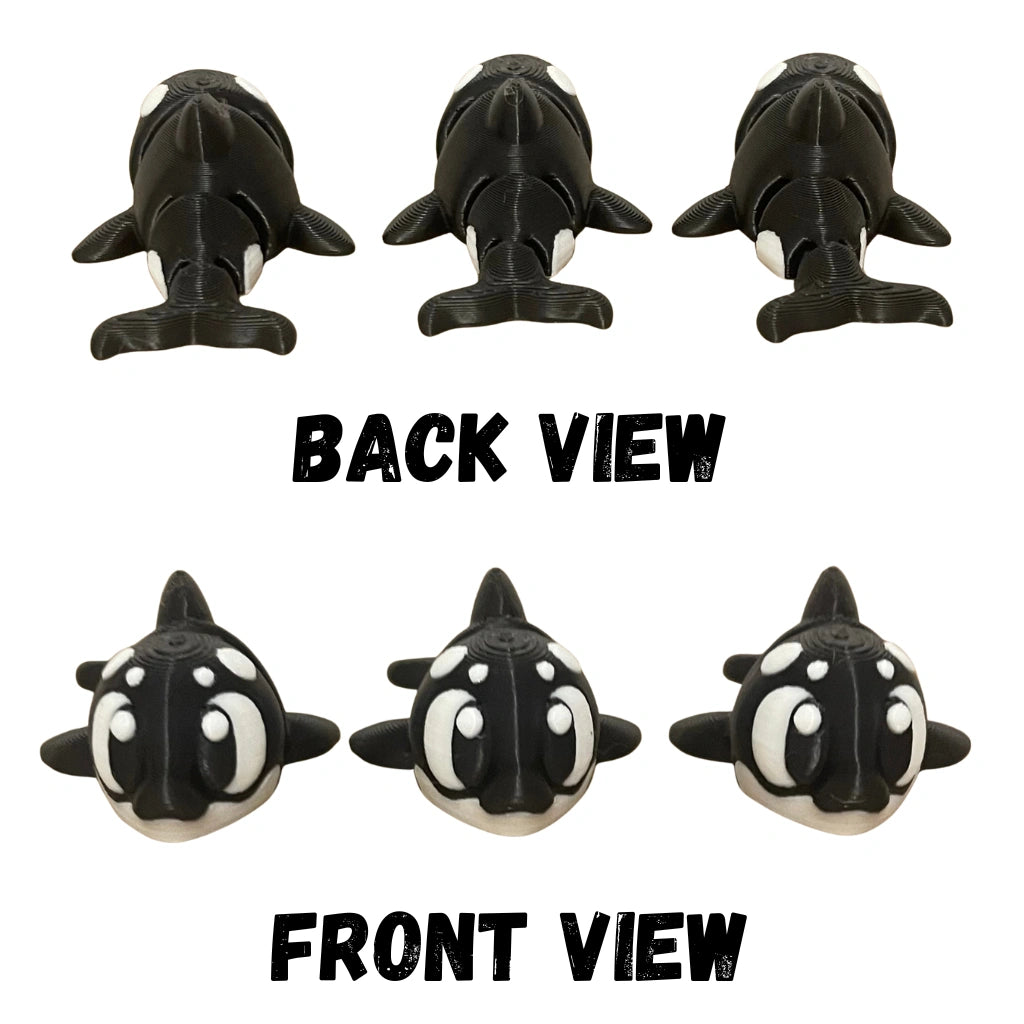 Baby Orca Figure/Keychain