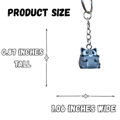 Chunky Raccoon Figure/Keychain
