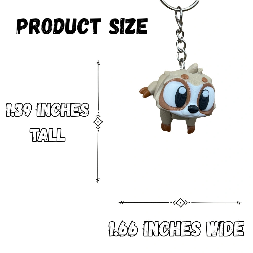 Cute Sloth Figure/Keychain