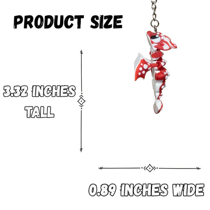 Mushroom Dragon Figure/Keychain