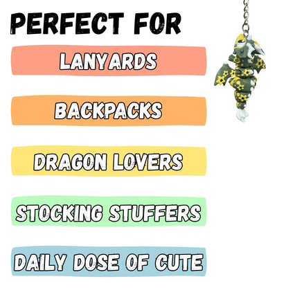 Lily Dragon Figure/Keychain