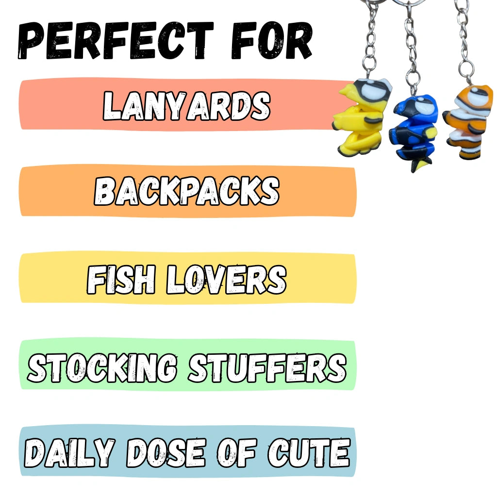 Tropical Fish Figure/Keychain