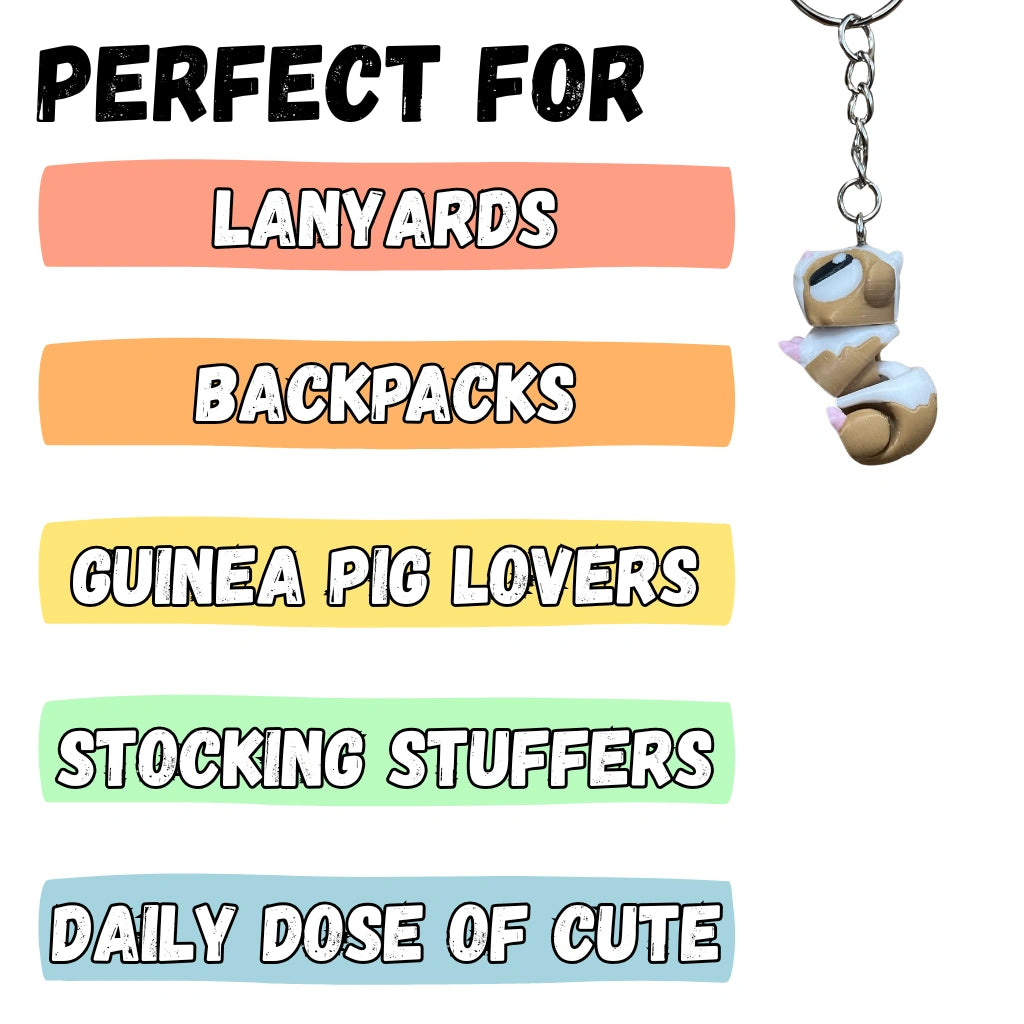 Guinea Pig Figure/Keychain