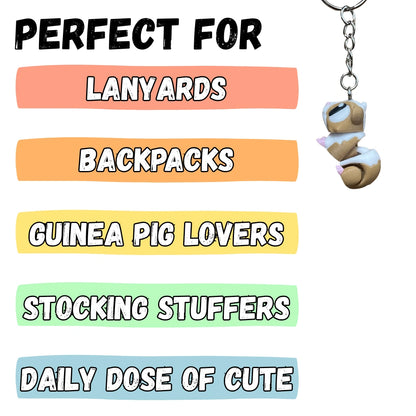 Guinea Pig Figure/Keychain