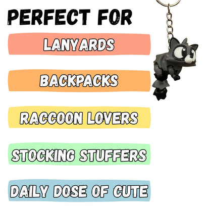 Raccoon Figure/Keychain