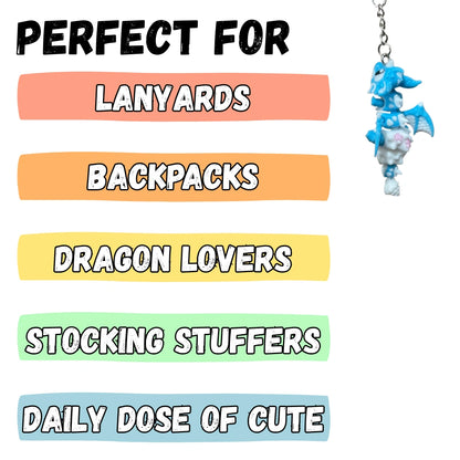 Seashell Dragon Figure/Keychain