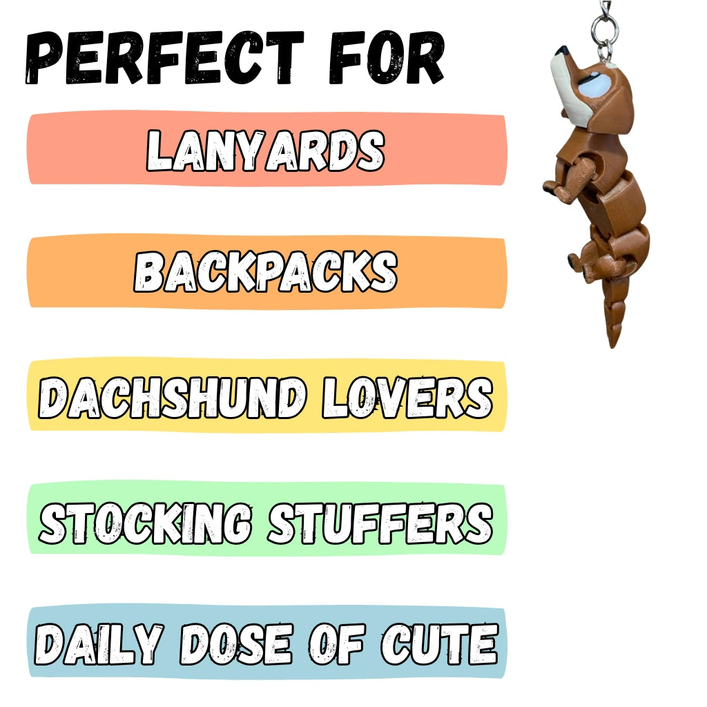 Dachshund Figure/Keychain