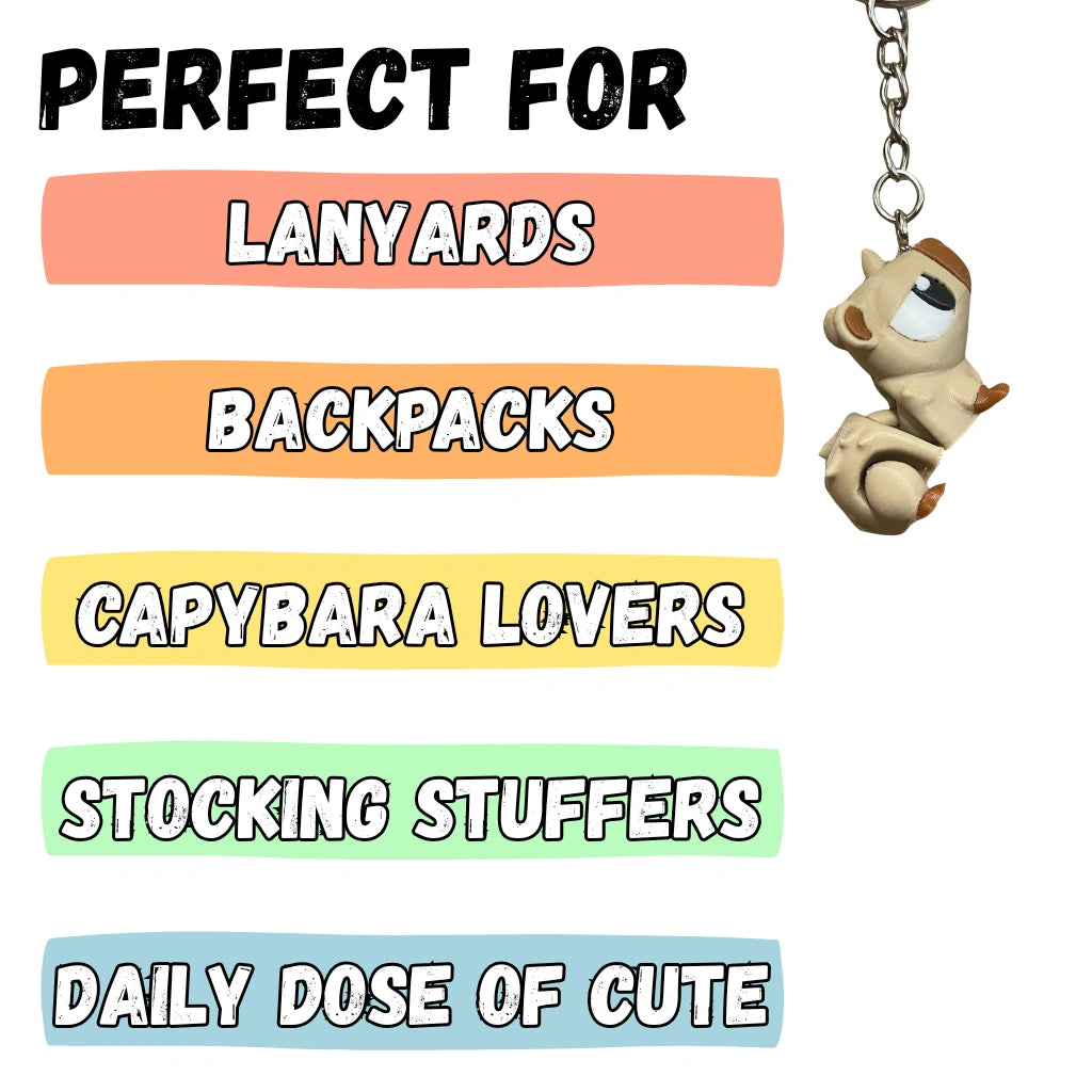 Capybara Figure/Keychain