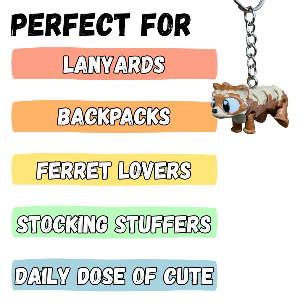 Ferret Figure/Keychain