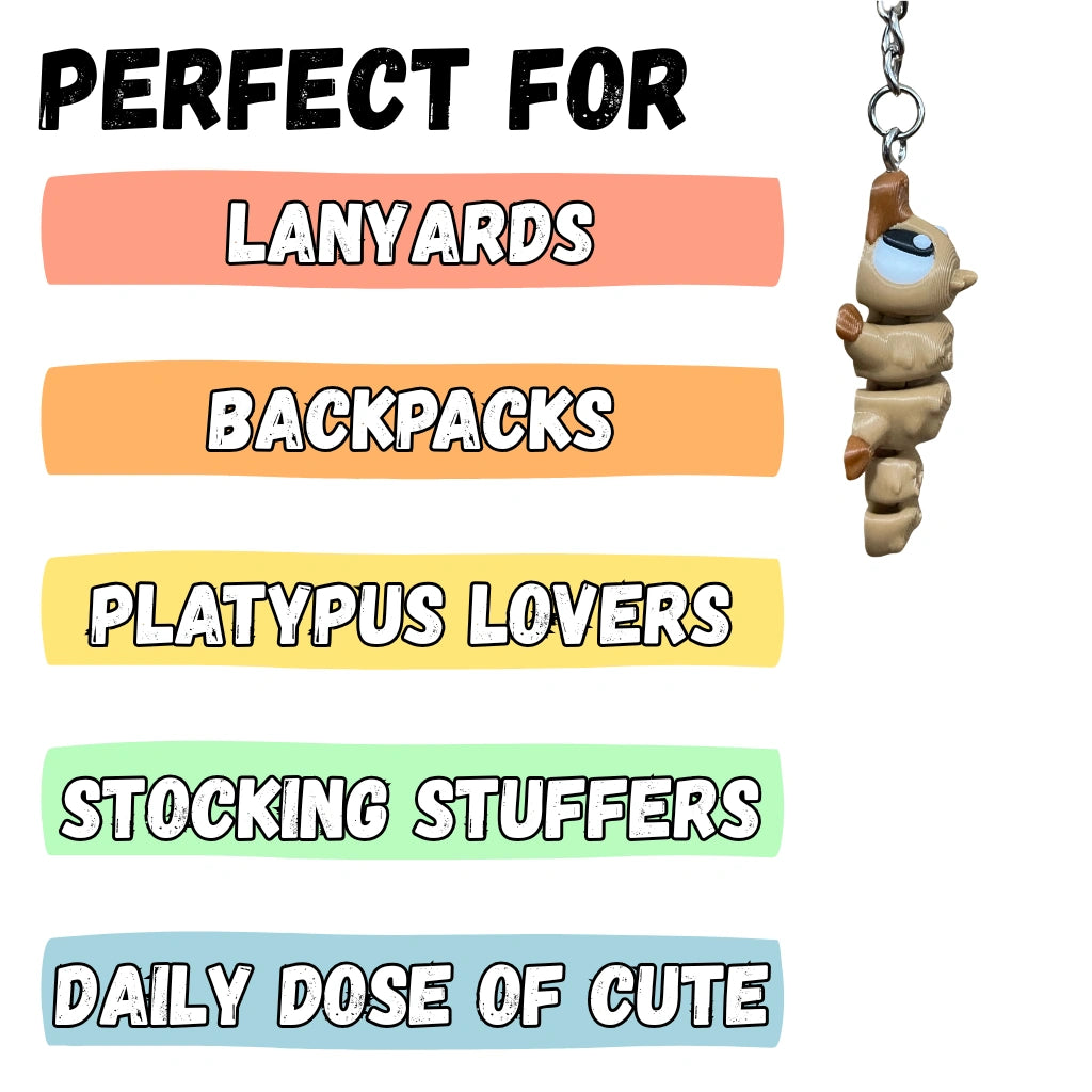 Baby Platypus Figure/Keychain